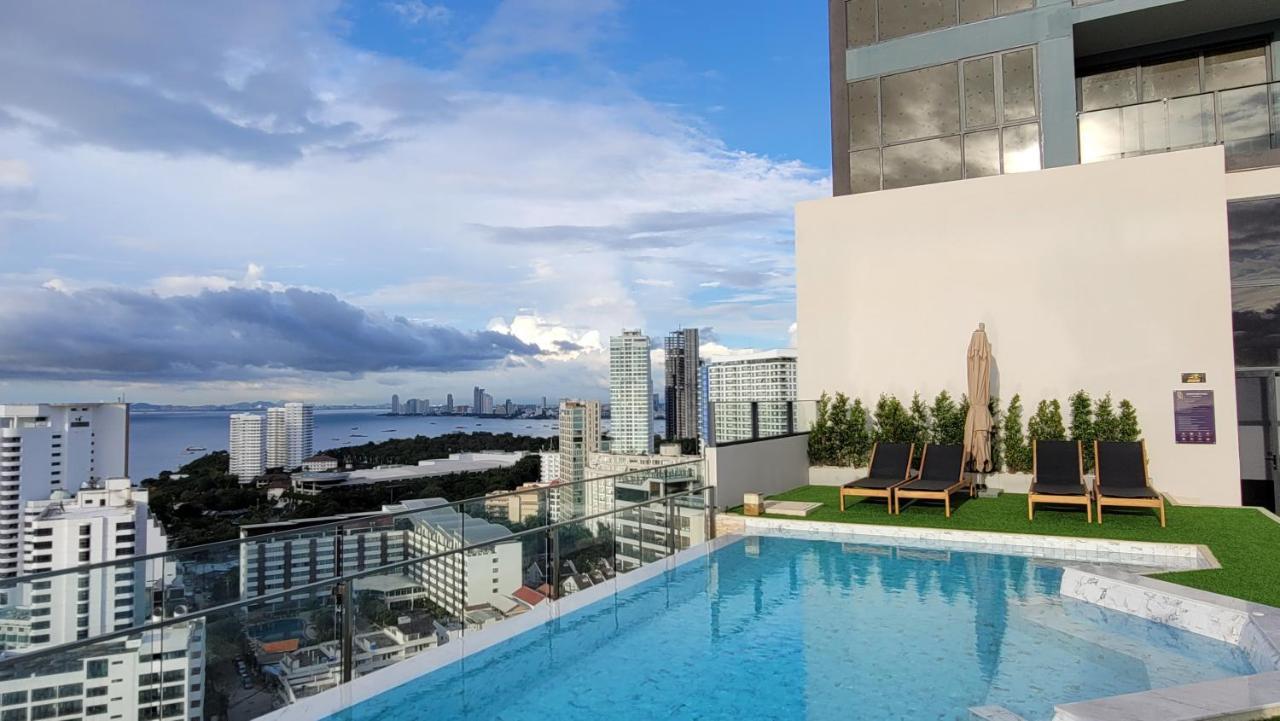 Andromeda Seaview Condo Near Beach Pattaya Esterno foto