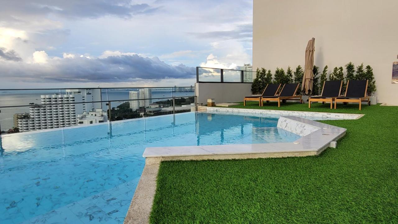 Andromeda Seaview Condo Near Beach Pattaya Esterno foto