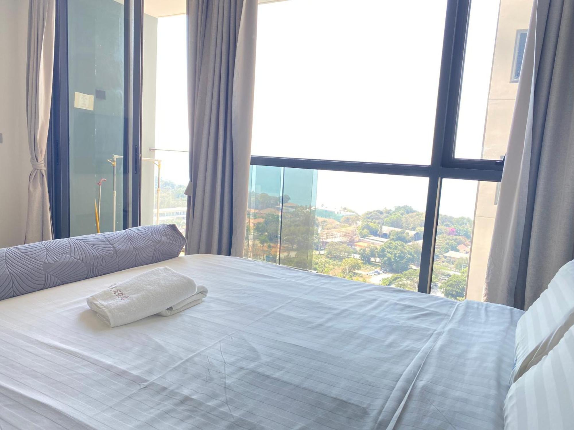 Andromeda Seaview Condo Near Beach Pattaya Esterno foto